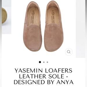 Anya’s Shop Yasemin Leather Barefoot Loafers EU 35